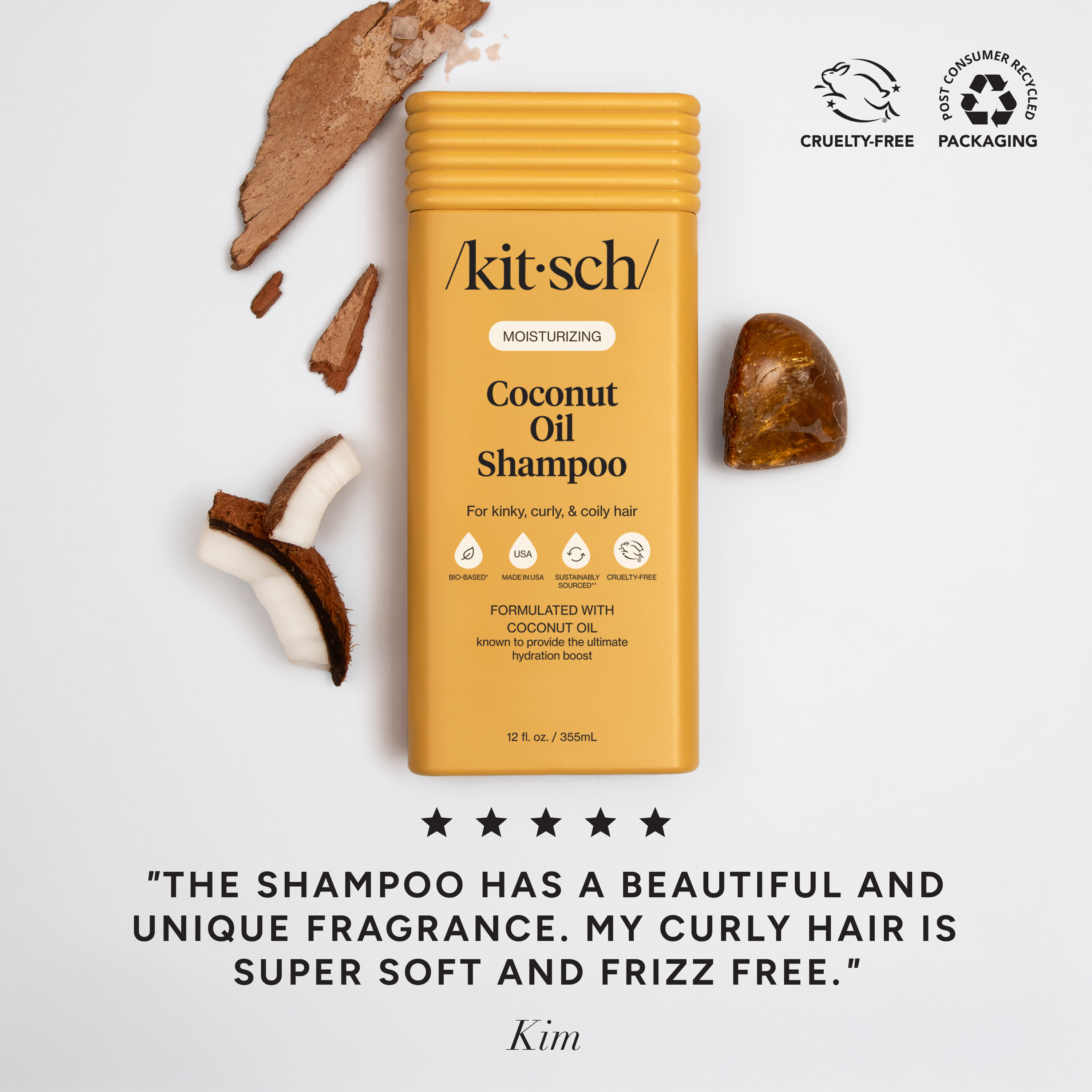 Moisturizing Coconut Oil Shampoo Conditioner Combo