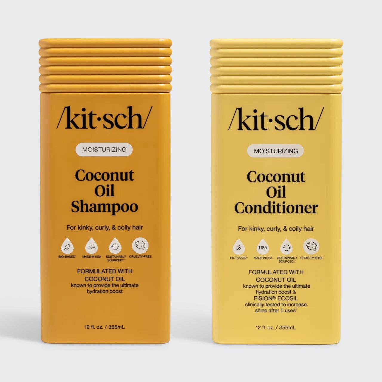 Moisturizing Coconut Oil Shampoo Conditioner Combo