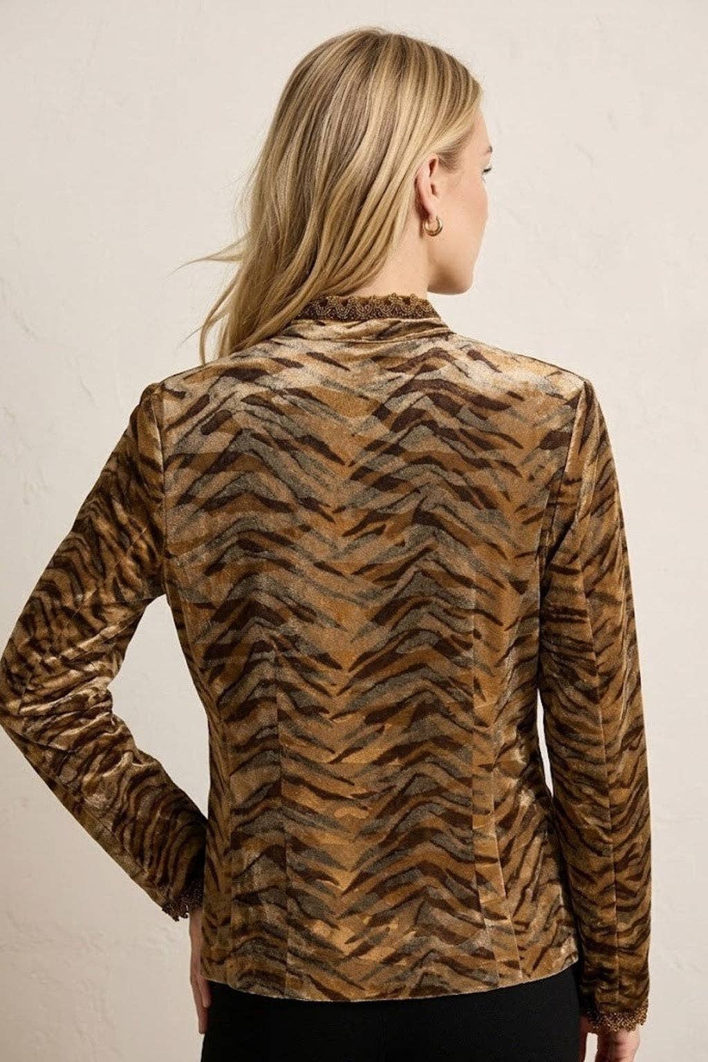 Tiger Stripe Blazer