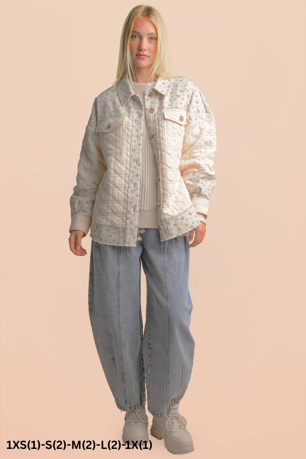 Floral Printed  Jacket