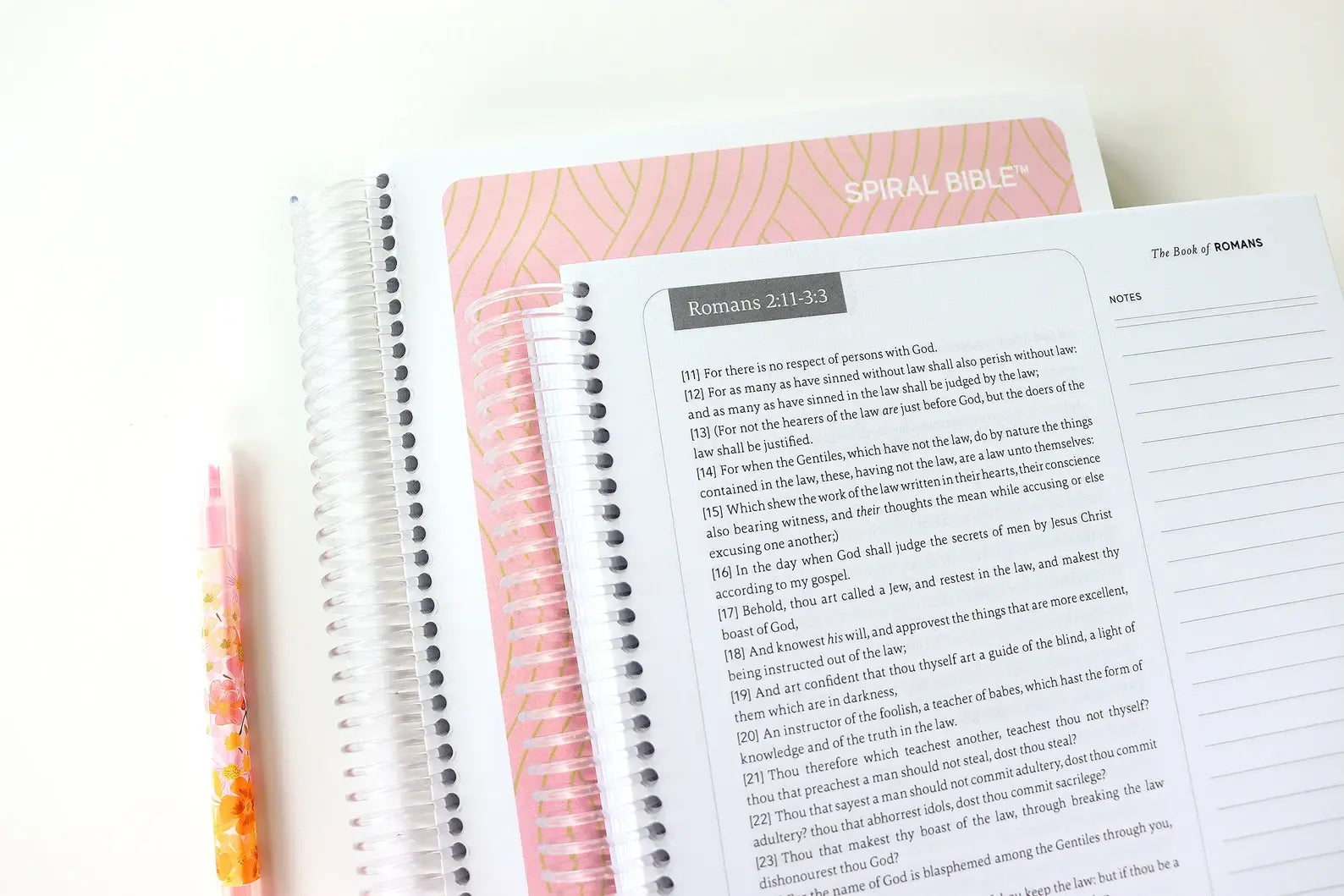 Spiral Bible™ - KJV New Testament - Pink