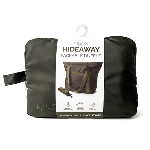 Fitkicks Hideaway Packable Duffle