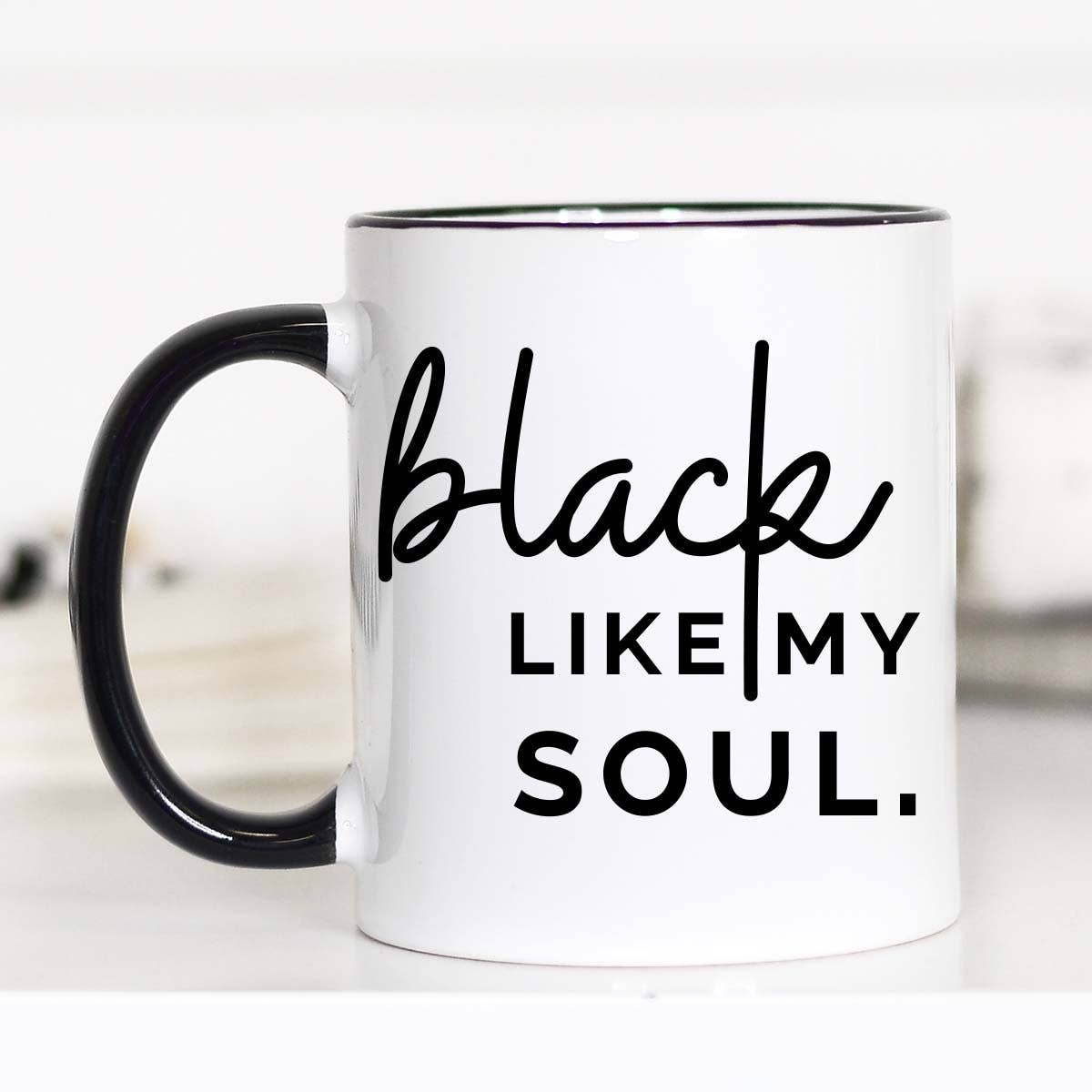 Black Like My Soul Mug