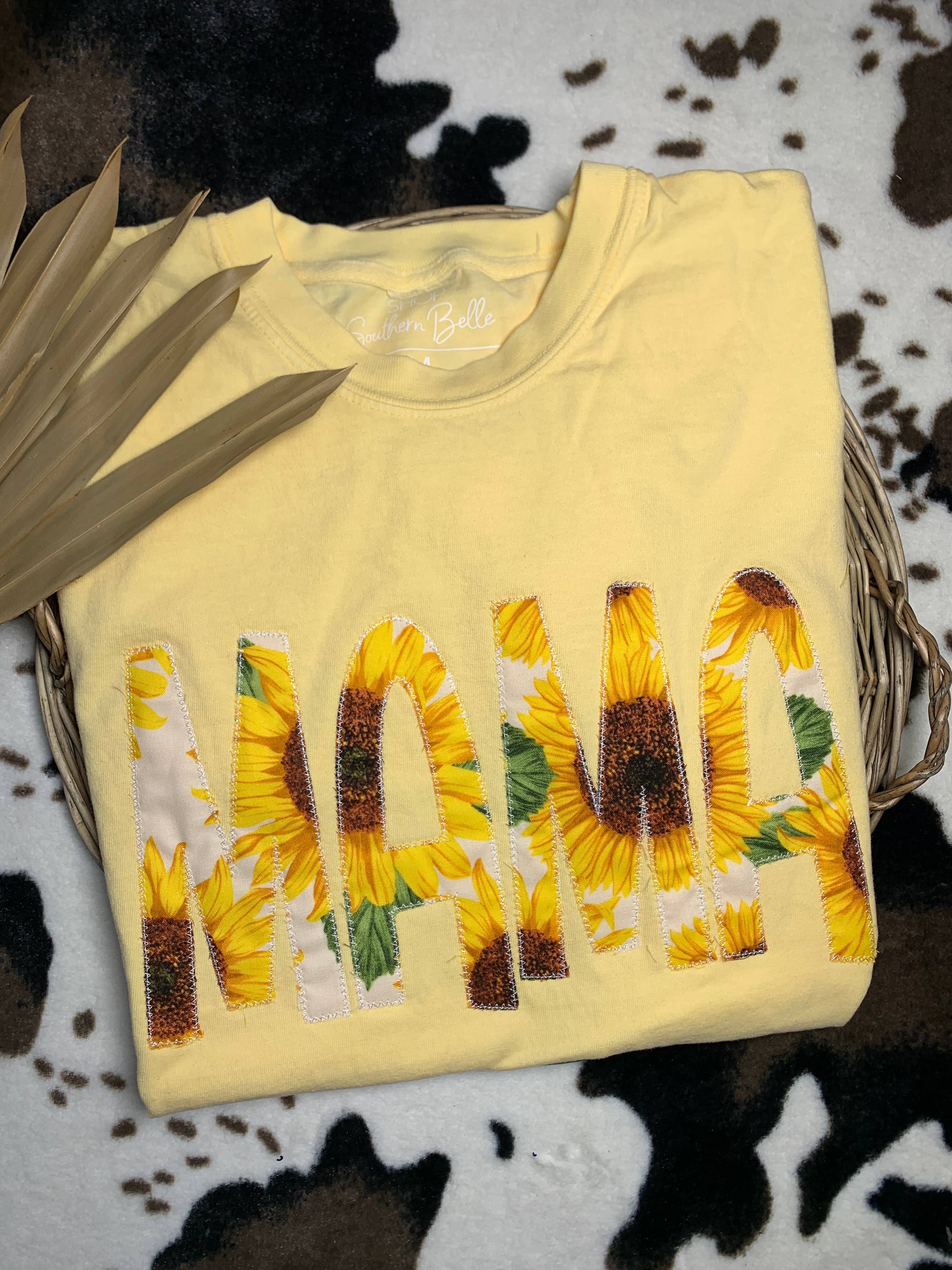 Sunflower Mama Short Sleeve