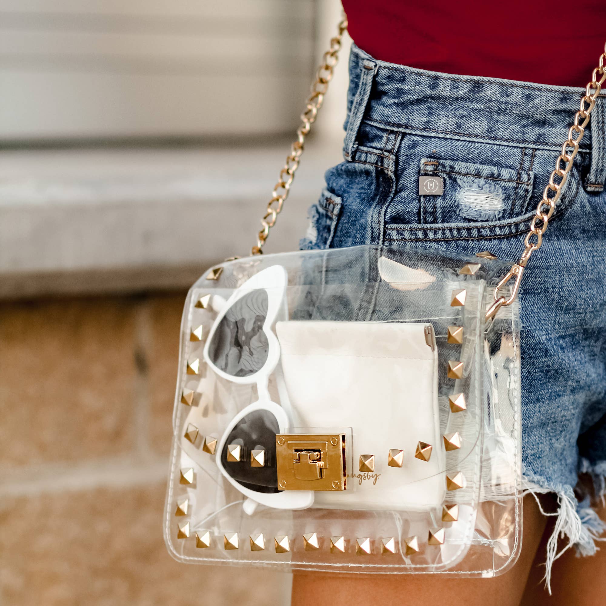 Clear Crossbody Stadium Purse, Game Day Accessories