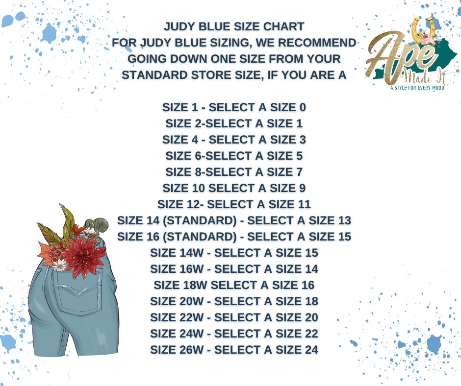 Judy Blue Hi-Rise Destroyed Flare Jeans