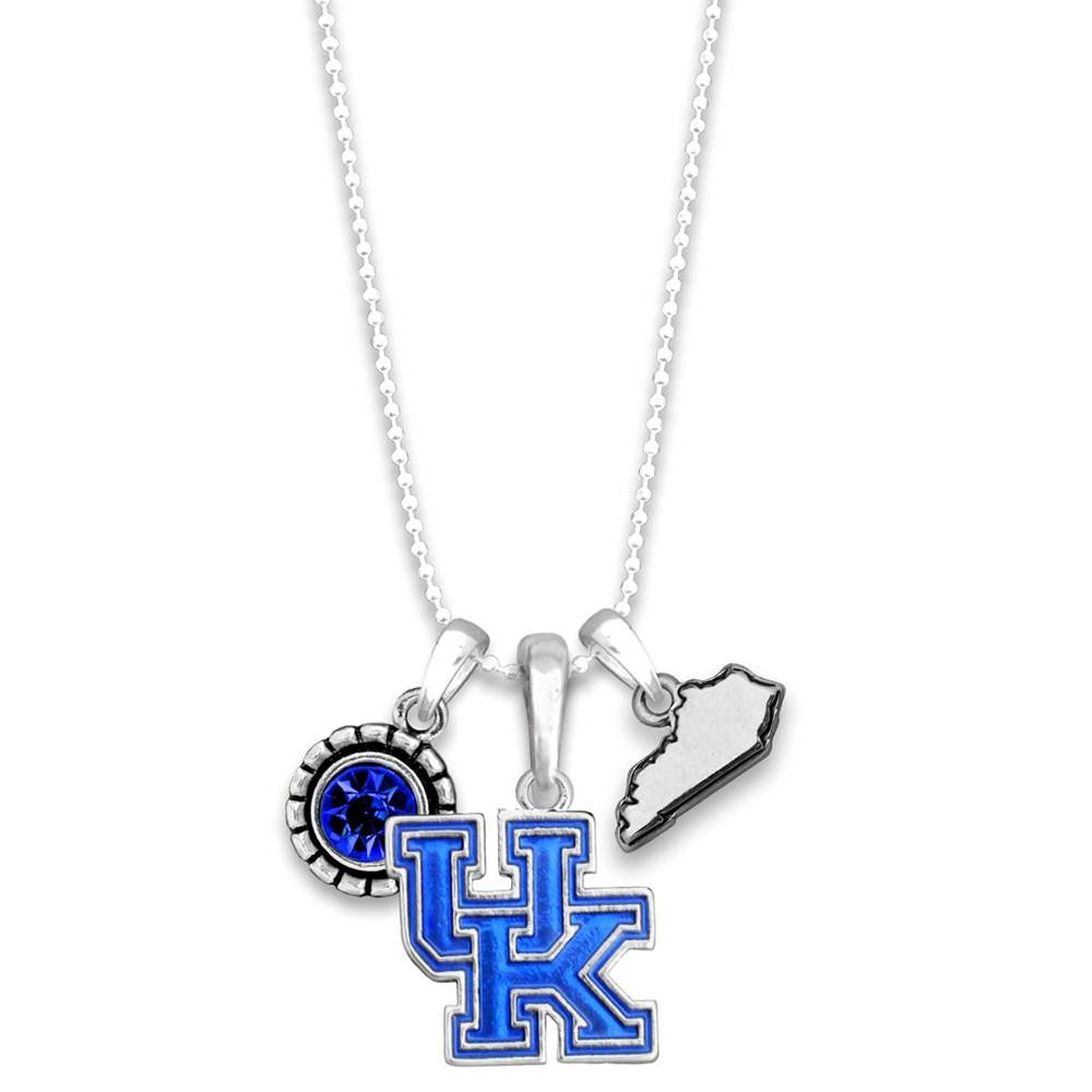 UK Kentucky Wildcats Necklace