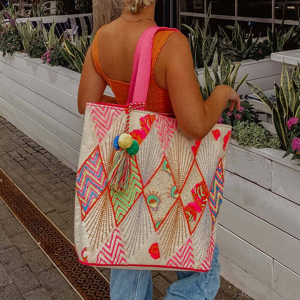 Diamond Tote Bag