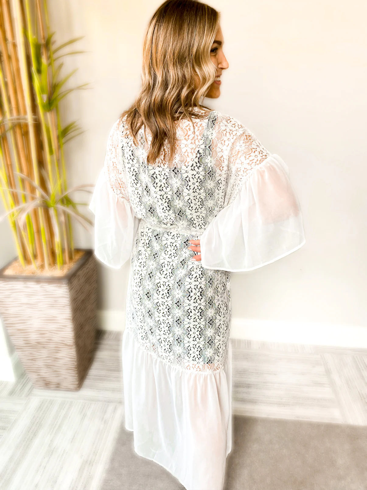 The Liliana Lace Duster